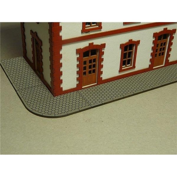 Plushdeluxe HO Scale Hexagon Sidewalk PL534380